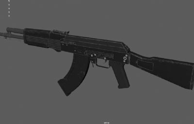 AK103自动步枪 突击步枪 游戏武器