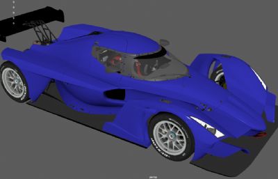 超跑赛车 科幻汽车碳纤维超跑 赛道超跑概念车