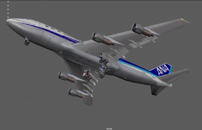 全日空航空公司用波音747客机