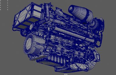 汽车发动机 引擎 涡轮增压发动机