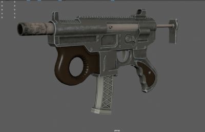游戏里的轻型冲锋枪 MP5K冲锋枪
