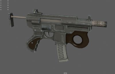 游戏里的轻型冲锋枪 MP5K冲锋枪