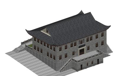 四川省立教育学院旧址,重庆抗战教育博物馆仿真模型