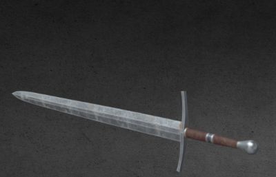 中世纪长剑 游戏刀剑 宝剑