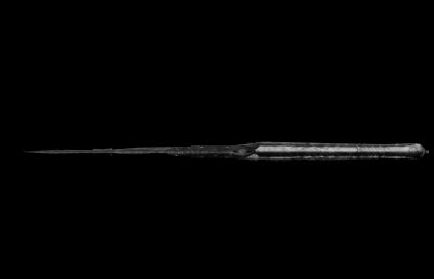 风格匕首剑zbrush模型