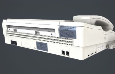 传真机写实3dmax模型
