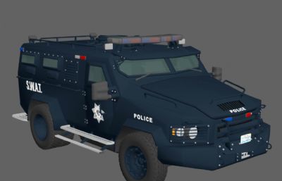 特警武装车,步战车3ds模型