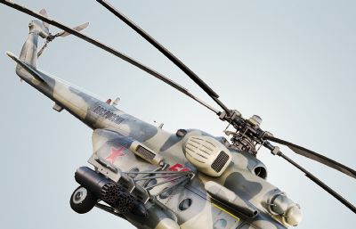 Mi8-AMTSh直升机