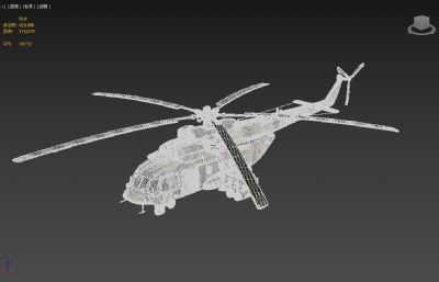 Mi8-AMTSh直升机