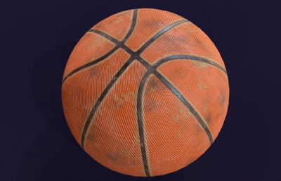 写实篮球一枚