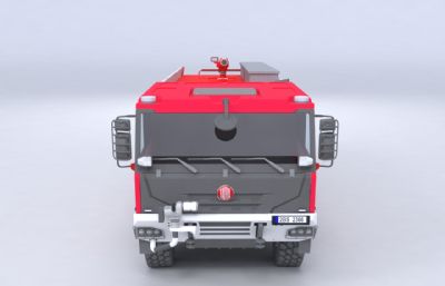 消防车,救援车,救火车3Dmax模型