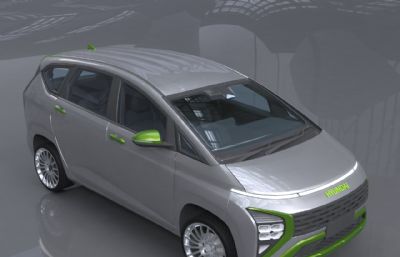 2022款现代Stargazer汽车3dmax模型