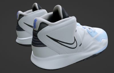Nike耐克Kyrie InfinityEP欧文8代篮球鞋blender模型