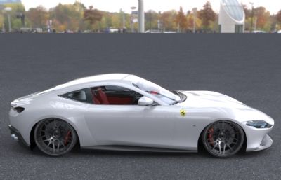 Ferrari法拉利SF90超跑豪华汽车