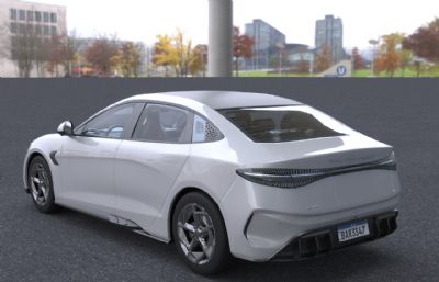 2024款比亚迪海豹Seal汽车3dmax模型