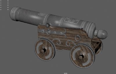 古代大炮,海盗大炮,老式铜炮火炮