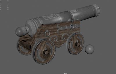 古代大炮,海盗大炮,老式铜炮火炮