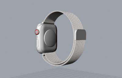 apple watch苹果手表,表带rhino模型(网盘下载)