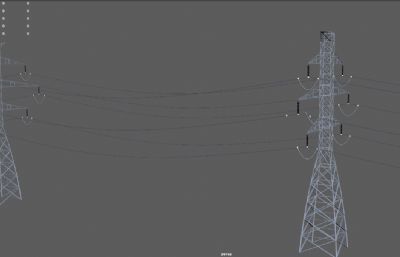 高压电线塔,特高压输变电,高压电线