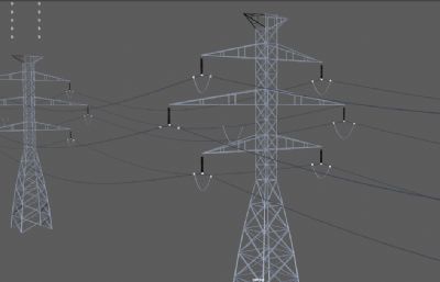 高压电线塔,特高压输变电,高压电线