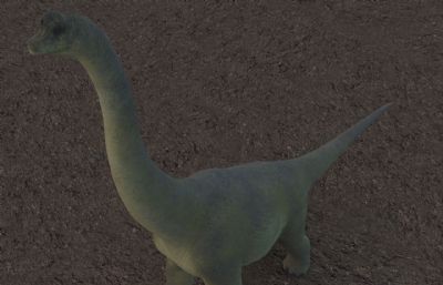 腕龙,恐龙3dmax模型