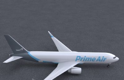 亚马逊PrimeAir波音767货机飞机