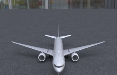 科威特航空公司波音777飞机