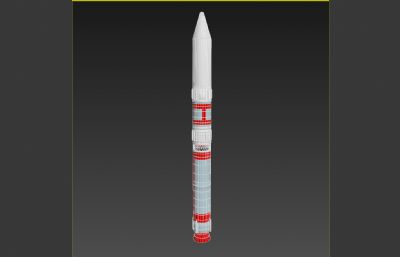 火箭3dmax模型