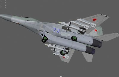 米格29双座型战斗机,MIG29战斗机,第四代苏式战斗机