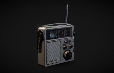 无线电收音机,复古收音机,老式磁带机