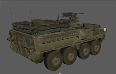 m1126步兵运输车,斯特瑞克装甲车,装甲突击车