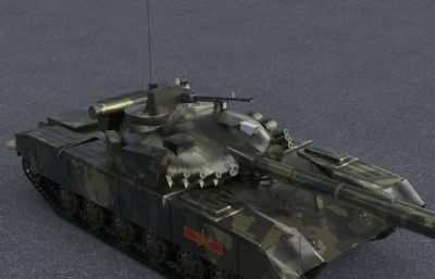 中国69式坦克3dmax模型