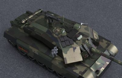 武装部队PL99式X3坦克机动