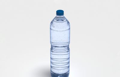纯净水水瓶,矿泉水水瓶rhino模型