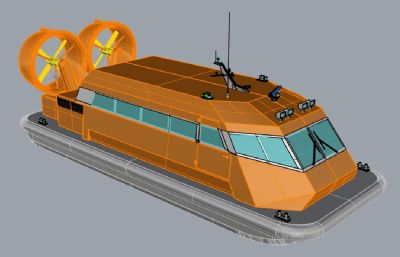 大型登陆艇rhino模型