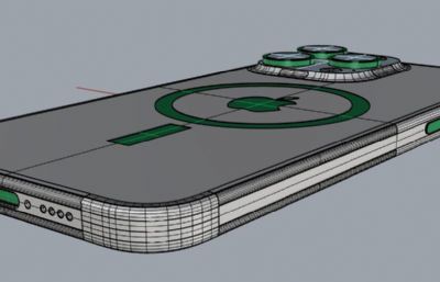 iPhone 15Pro手机3D模型
