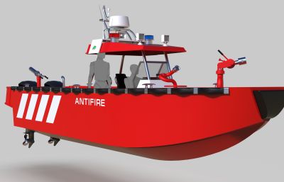 消防船rhino模型