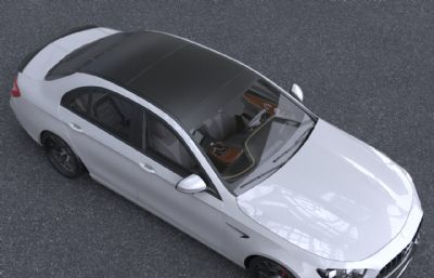 奔驰AMGS63Coupe汽车max,fbx模型