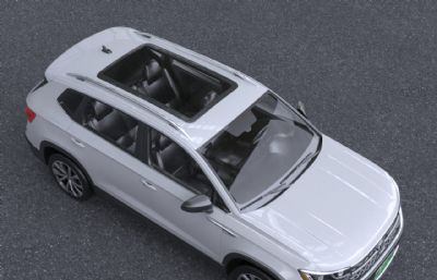 2022款大众Taos汽车3dmax模型