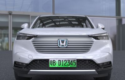 2022款本田HRV汽车3dmax模型