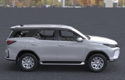 2022款Toyota丰田SW4汽车3dmax模型