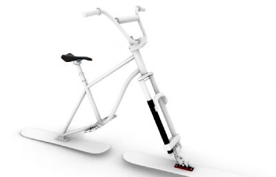 滑雪自行车rhino模型