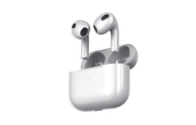 苹果AirPods 第三代蓝牙耳机keyshot渲染3D模型
