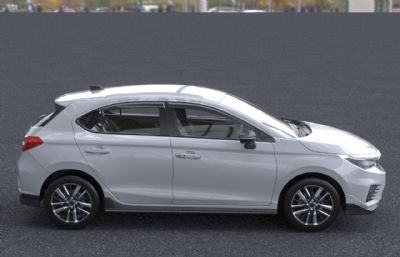 2022款本田锋范City Hatchback汽车3dmax模型