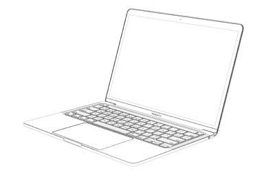 苹果MacBook Pro 13 英寸M2芯片笔记本电脑keyshot渲染3D模型