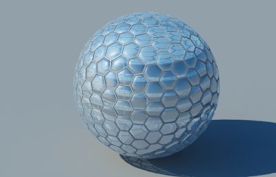 玻璃球气泡建筑3dmax模型