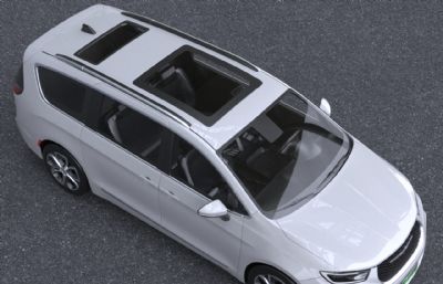 2022款克莱斯勒Pacifica汽车3dmax模型