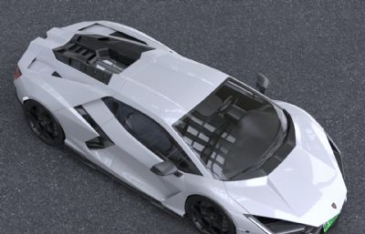 2023款兰博基尼跑车3dmax模型