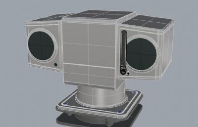 高清摄像头监视器rhino模型