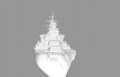 德雷克号重巡洋舰stl模型
